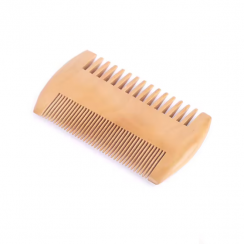 4 Pks Double Sided Sandalwood Wooden Comb