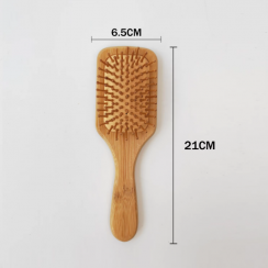 15 Pks Eco Friendly Airbag Wooden Paddle Detangling Hair Brush