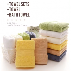 14 Pks Soft Printed Bath Facial Towels Set 